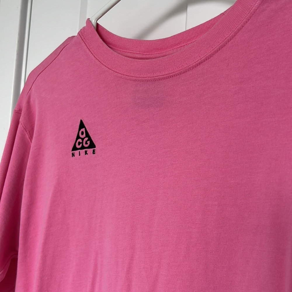 Nike Lab ACG Lotus Blossom Pink Tee - Picture 1 of 7